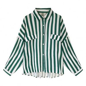 Tksファクトリー トリプルニューデザイン ランタン袖 ダブルレイヤーネック レディースブラウストップス - Product Image 1