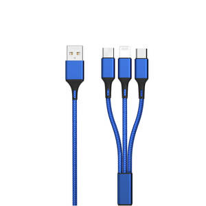 Regalos Corporativos Personalizados, <span class=keywords><strong>Cable</strong></span> <span class=keywords><strong>de</strong></span> Carga 3 en 1, 3A, Autoenrollable, Organizador, <span class=keywords><strong>Cable</strong></span> Fácil <span class=keywords><strong>de</strong></span> Enrollar para Teléfono 15, Oplaadkabels - Product Image 3