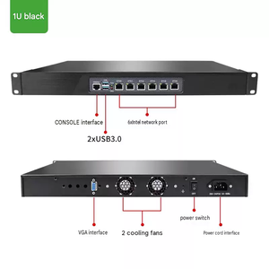 Dispositivo de red en rack BKHD J5005 i3 i5 i7 6 LAN 2.5G 1U con servidor de firewall Intel I226V DDR4 - Product Image 2