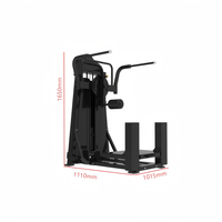 Appareil de musculation professionnel pour l'extension des hanches debout, à charge par poulie, pour l'entraînement des fessiers (Gluteus Maximus)