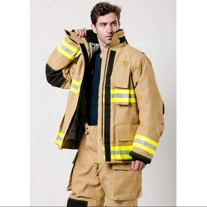 Costume de lutte contre l'incendie structurel à 4 couches en aramide de haute qualité, certifié CE EN469.Nomex IIIA - Product Image 2