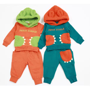 Ingrosso bambino cartone animato dinosauro stampato graziosi pigiami per feste - Product Image 3