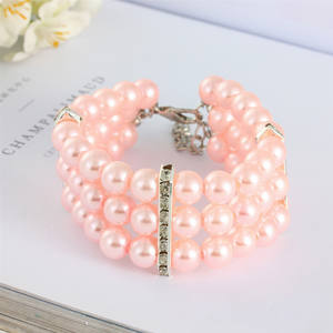 Taza de té Chihuahua Yorkie Fancy 3 filas perlas diamante perro <span class=keywords><strong>collar</strong></span> - Product Image 6