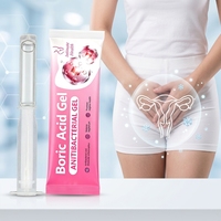 Gel Antibakteri Asam Borat OEM Ph Balance Restore, Pelembab Vagina, Pengontrol Bau, Gel Vagina Asam Borat