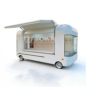 New Design Mobile Food Food Cart Food <b>Trailer</b> Food Truck for Ice Cream Pancake for Sale Factory-Direct Sales - Product Image 4