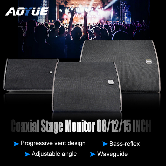 8/12/15 Inch Hifi Speakers High-End Wall Mount Available 2 Way Passive Point Source Speakers Compact Loudspeaker Studio Speakers