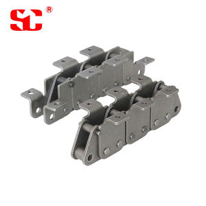 Endüstriyel otomasyon P23-TB45 mafsallı alt plaka konveyör zincirleri yüzey galvanizleme işlemi özelleştirmeyi destekler - Product Image 2