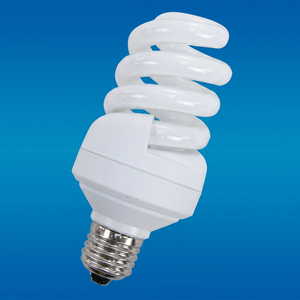 หลอดไฟประหยัดพลังงาน CFL แบบเกลียวเต็มรูปแบบ E27 6000K แสงขาววัน8,000ชั่วโมงประสิทธิภาพ80ลูเมนต่อวัตต์ CRI 80ไฟฟ้ากระแสสลับ220โวลต์ฐานพลาสติกรับประกัน2ปี - Product Image 1