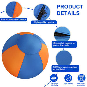 Pelota Interactiva para Perros, Ovejas y Caballos, de Tela Oxford, Inflable, Auto-lanzable, para Entrenamiento, Ejercicio y Pastoreo de Mascotas - Product Image 4