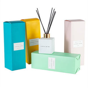 Boîte-cadeau en papier vide avec logo personnalisé-Boîte d'emballage de diffuseur de roseau à prix d'usine pour l'aromathérapie, les bougies et les cadeaux de luxe - Product Image 3