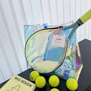 Sac de sport léger et portable pour femme, à bandoulière, coloré, pour raquettes de tennis et de badminton - Product Image 4