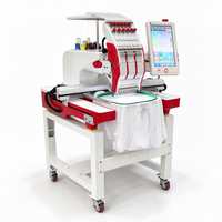 Machine à broder de qualité industrielle avec 15 aiguilles pour la production de petits volumes