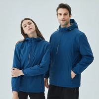 Veste d'extérieur épaisse pour homme, hiver, chaude, coupe-vent, imperméable, rembourrée, vente en gros, personnalisable