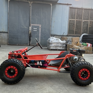 <span class=keywords><strong>Kart</strong></span> de Carreras para Adultos de 212cc con Volante de 10 Pulgadas, Diferencial y Sistema de Frenado de Doble Disco, Todoterreno - Product Image 3