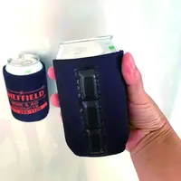 Luva de Refrigerador Magnético para Bebida, Ímã Super Forte, Manga com Retângulo, Lata de Cerveja, 3 Peças, 6 Peças
