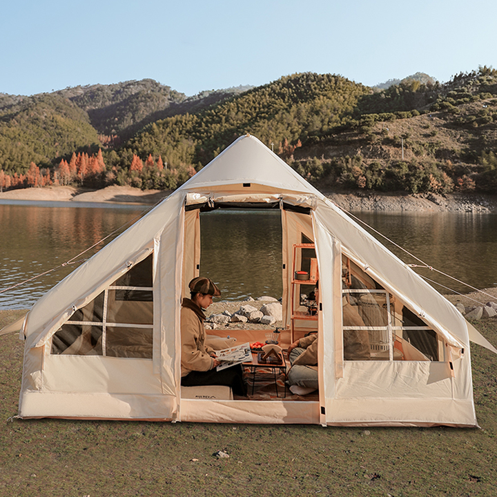 Yurt Tent Season Person Tent Outdoor Sauna Person DANCHEL OUTDOOR