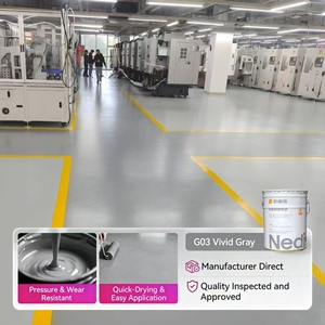 Suministro de fábrica: Revestimiento de suelo epoxi antiestático ESD para fábricas textiles vacías, plantas de hilatura, superficie epoxi completa sin telares - Product Image 2