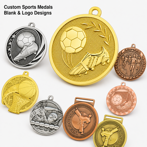 Custom Medal Sports Medals Metal Medal Wholesale Award Medals With Ribbon for Running Football Basketball Event Factory - Product Image 5