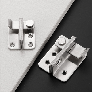 Loquet de porte rotatif dissimulé antivol moderne de haute qualité en acier inoxydable épais, simple et rapide à installer (<span class=keywords><strong>gauche</strong></span>/droite) - Product Image 4