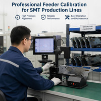 Kalibrasi Feeder SMT Mesin JIP Fuji Sanyo Yamaha JUKI Pana Samsung Kalibrator PCB Jalur Perakitan Elektronik