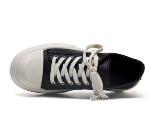 2025 fond épais rehaussant quotidien décontracté mode baskets nouveaux hommes et femmes Derby <span class=keywords><strong>toile</strong></span> à la mode marche Style chaussures - Product Image 4