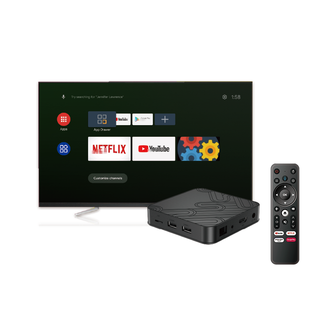 New Arrival ATV TV Box Z8 Pro 4K Media Player Android 12 With BT Voice Remote Control 5G Wifi Smart Tv Android Box Set-Top Box