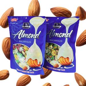 White Chocolate Covered Almonds 320g Roasted Nut Snack with Creamy Chocolate Coating for Retail and Gift <b>Box</b> - Product Image 2