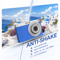Appareil photo optique 48MP, autofocus, écran CMOS, compact et léger, idéal pour la photographie de voyage, les événements familiaux et les débutants