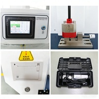 Testeur d'impact Izod numérique pour plastiques, machine d'essai d'impact à poutre cantilever, testeur d'impact à pendule ISO 180 ASTM D256
