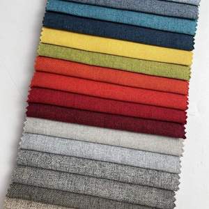 Tela de tapicería para sofá tipo lino al por mayor, servicio personalizado OEM ODM para decoración de sofás y sillas - Product Image 6
