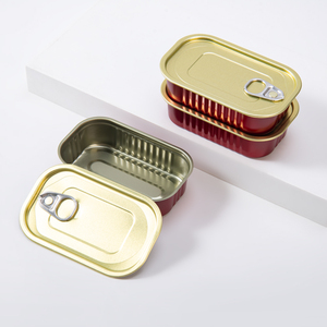 Boîtes en Aluminium pour Petites Conserves, Sardines, Viande – Emballage Métallique Deux Pièces en Fer Blanc, Peut Être Rempli <span class=keywords><strong>de</strong></span> Sauce, Sardines - Product Image 2