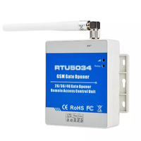 RTU5034 5024 2G GSM Ouvre-porte Relais Commutateur Système de contrôle d'accès à distance Dropship