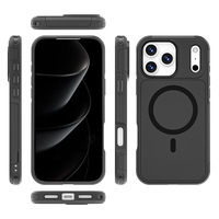 Pour iPhone 17 Pro Max, boîte 2 en 1, coque de téléphone magnétique résistante aux chocs, pour iPhone 17 16