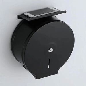 New Steel Bathroom Accessories <b>Wall</b> <b>Mounted</b> Satin Center Feed <b>Toilet</b> Paper <b>Holder</b> Jumbo Manual <b>Toilet</b> Paper Big <b>Roll</b> Dispenser - Product Image 1