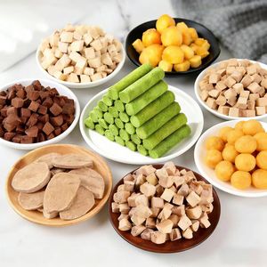 Golosinas Orgánicas <span class=keywords><strong>para</strong></span> Mascotas, Liofilizadas, Altas en Proteínas, Salud <span class=keywords><strong>Gastrointestinal</strong></span>, Marca Personalizada, <span class=keywords><strong>Comida</strong></span> <span class=keywords><strong>para</strong></span> <span class=keywords><strong>Perros</strong></span> y Gatos, Golosina de Pollo en Lata - Product Image 1