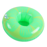 Porte-gobelet gonflable pour piscine, accessoires de piscine en PVC, jouet de bain sirène, logo personnalisé, couleur personnalisée, pour femmes, 34x21x19cm
