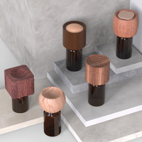 Bouchon en bois écologique durable biodégradable de conception d'innovation pour le diffuseur de bouteille d'huile essentielle