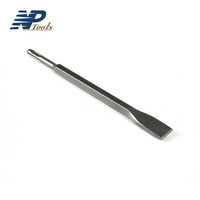 Naipu Marteau électrique Ciseau à argile pointe large plat et creux pour mur de maçonnerie en pierre de béton