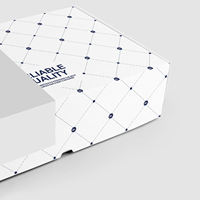 Carpeta de Cartón Corrugado Reciclable Personalizada, Moderna y de Lujo, con Logotipo Personalizado, para Envío de Cosméticos, Cuidado de la Piel, Ropa y Venta al por Menor