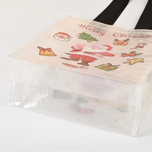 Sacs promotionnels Sinmelon avec logo personnalisé, sacs fourre-tout en PP laminé, poignée en tissu non tissé, taille moyenne, cadeau de Noël <span class=keywords><strong>et</strong></span> d'Halloween - Product Image 6