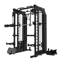 Machine Smith multifonctionnelle professionnelle avec système de croisement de câbles en acier inoxydable et fer, équipement de gym, prix direct usine
