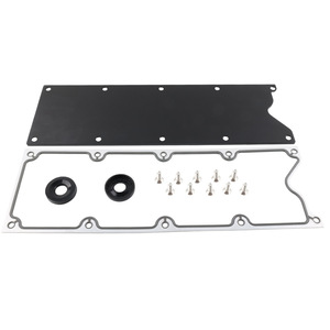 Tapa de Válvulas de Aluminio Forjado para Bloques de Cilindros LS Gen3 Negro/Blanco OEP009-DDP-BK Pieza de Repuesto para Motor Chevrolet - Product Image 5