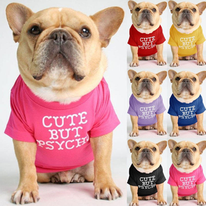 Camiseta con Estampado de Perrito para Perros Pequeños, Ropa para Mascotas de Primavera y Otoño, Camisetas para Schnauzer y Pug, Sudadera, Disfraz para Mascotas - Product Image 1