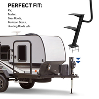 STARRYHEART Trailer Step Universal Fit Caractéristique Main courante Yacht Boat RV Trailer Step