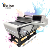 Impresora UV de Cama Plana Shenzhen XP600 I3200 para Cuero y Materiales Flexibles con Cabezal de Impresión Ricoh, Digital DTF Solvente