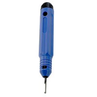 Outil de débavurage de tubes CT-207, débavureur manuel pour tuyaux en cuivre et aluminium, stylo de débavurage pour la réparation de tuyaux de climatisation et de réfrigération