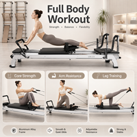 Langlebiges Hochwertiges Farblich Abgestimmtes Mocha Pilates Schwerlastbett |    Tragbares, verstellbares Pilates-Studio-Equipment vom Hersteller