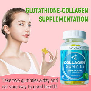 Gommes au collagène bien conçues Gommes de beauté Santé de la peau Biotine Collagène Gummies Suppléments de bonbons - Product Image 5