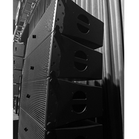 Sistema de Audio Profesional Impermeable con Altavoces Line Array Dobles de 12 Pulgadas para Interiores y Exteriores, Ideal para Teatros Nacionales, Estadios y Eventos