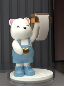 แท่นชาร์จเรซิ่นสำหรับ Apple Watch IWatch8 งานแฮนด์เมดสุดหรู วาดลายด้วยมือ ลายน่ารัก เหมาะสำหรับวางข้างเตียง - Product Image 5